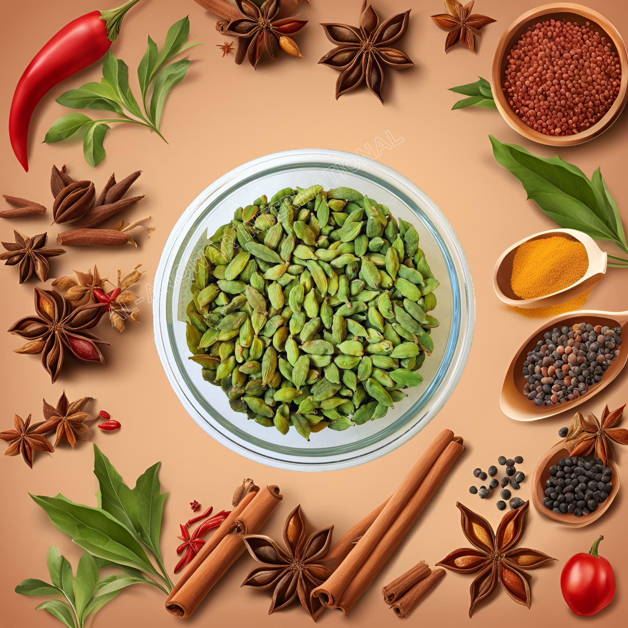 6-7mm Green Cardamom