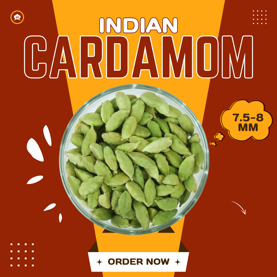 7.5-8mm Green Cardamom